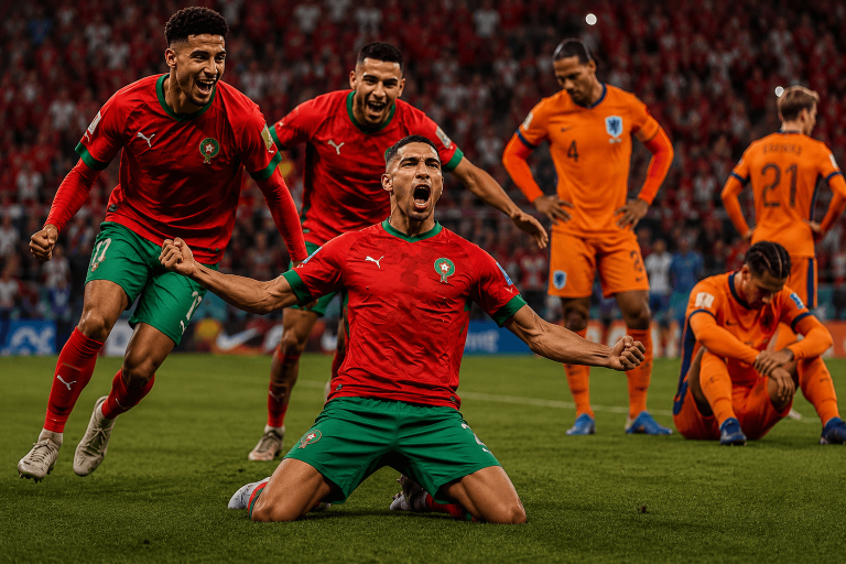 Morocco beat Netherlands in world cup 2026