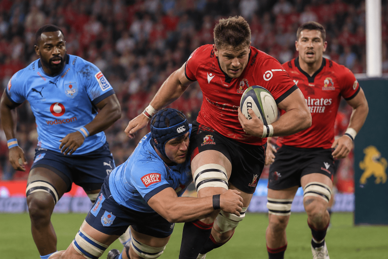Unbeaten Lions Roar Past Bulls to Extend Perfect Currie Cup Start Lions vs Bulls rugby